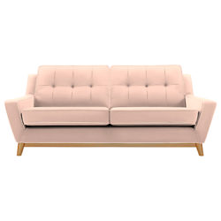 G Plan Vintage The Fifty Three Large 3 Seater Sofa Brush Chalk